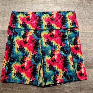 CVG Vibrant Tie-Dye Women's Shorts